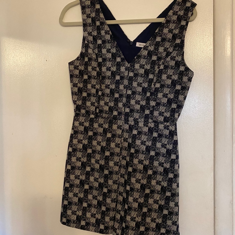 Checkered romper